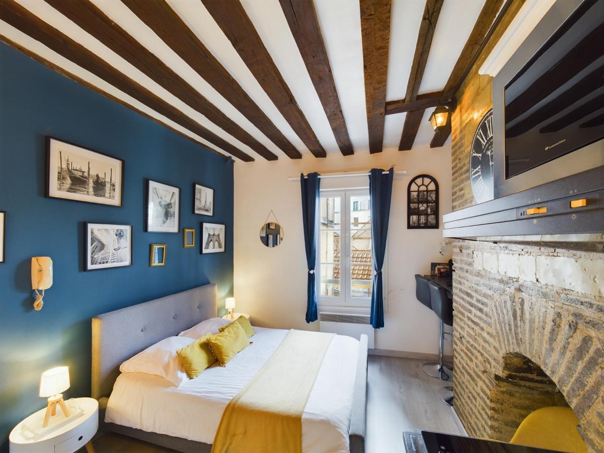 Studio Deschainets Troyes Gare Et Centre Historique Экстерьер фото