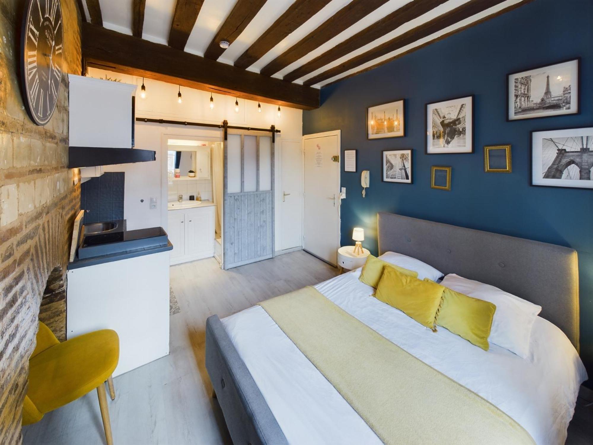 Studio Deschainets Troyes Gare Et Centre Historique Экстерьер фото
